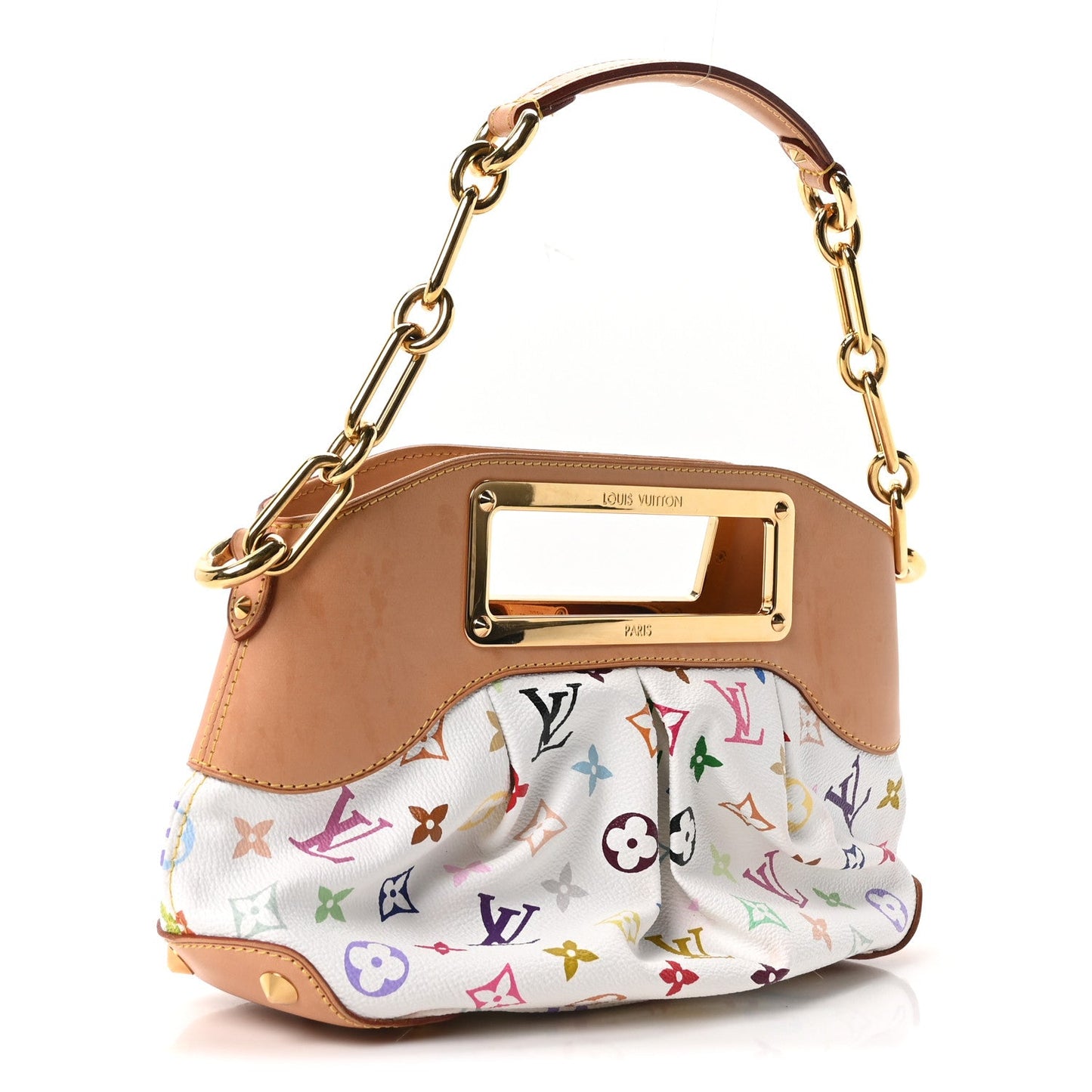 Monogram Multicolor Judy PM White