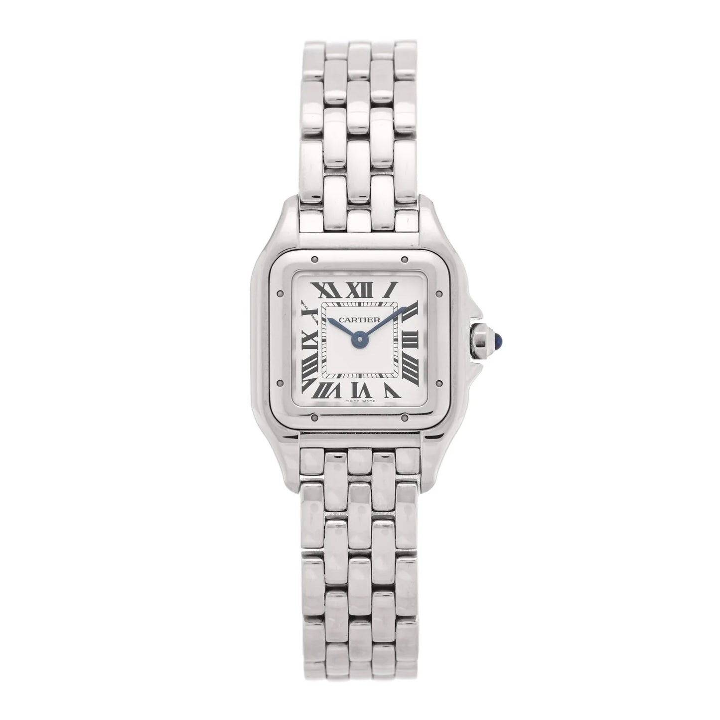 Cartier Stainless Steel 22mm Panthere Quartz Watch