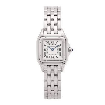 Cartier Stainless Steel 22mm Panthere Quartz Watch