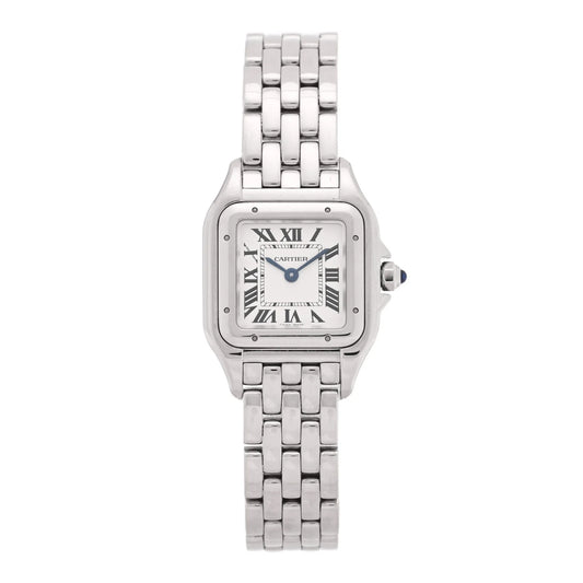 Cartier Stainless Steel 22mm Panthere Quartz Watch