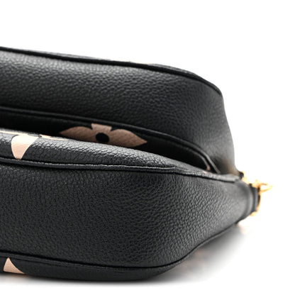 Empreinte Monogram Giant Multi Pochette Accessories Black Beige