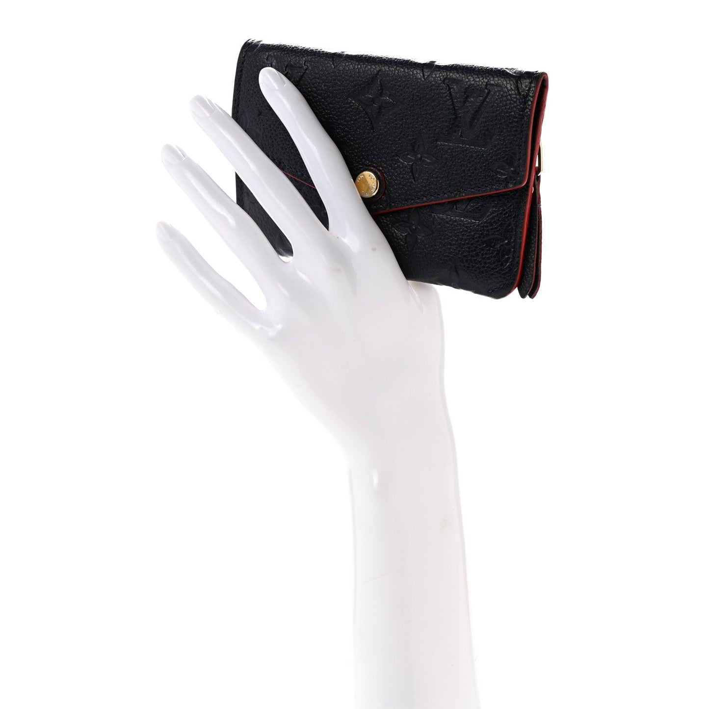 Empreinte Key Pouch Marine Rouge