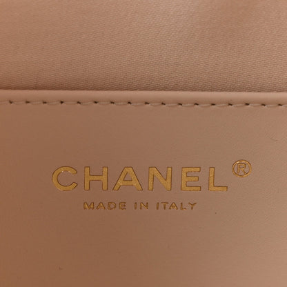 Caviar Quilted Medium Chanel 25 Handbag White