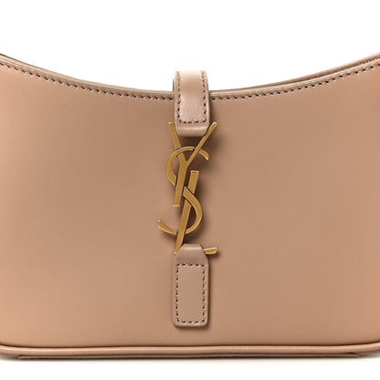 Smooth Calfskin Le 5 A 7 Mini Hobo Rosy Sand