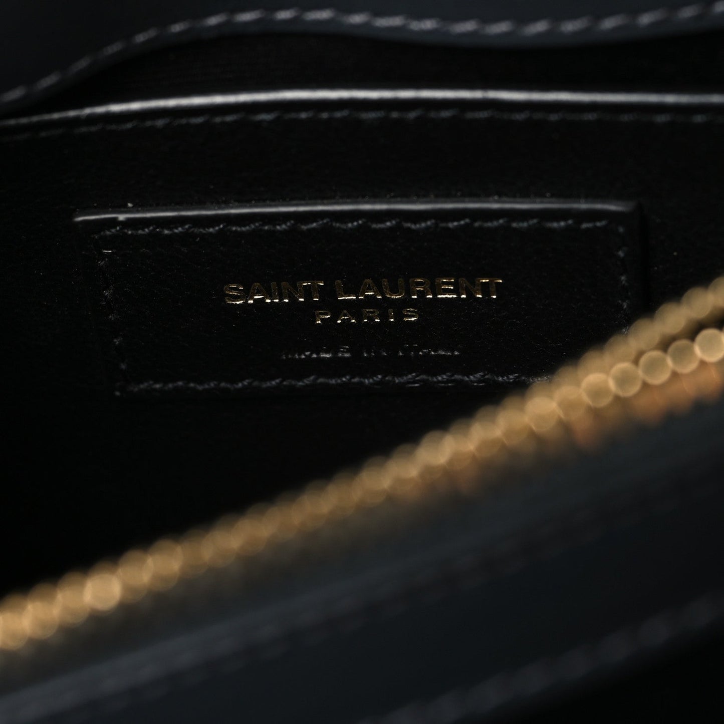 Calfskin Y Quilted Monogram Small Loulou Chain Satchel Dark Smog