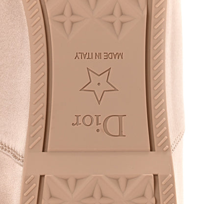 Satin Grosgrain D-Joy Ballet Flats 36 Beige Rose