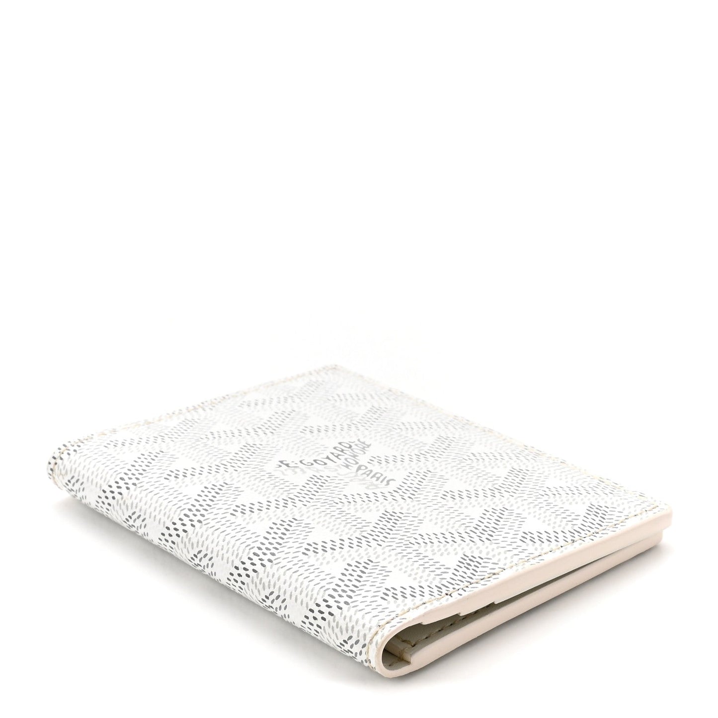 Goyardine Saint Marc Card Holder White
