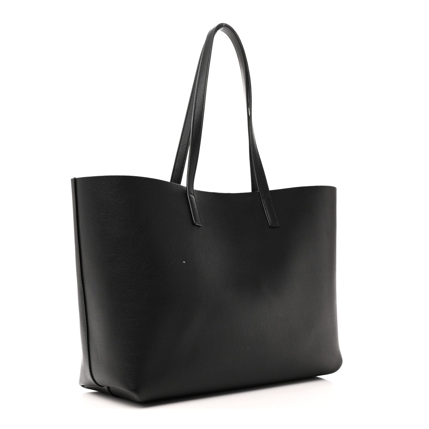Calfskin Large Shopping Tote Black