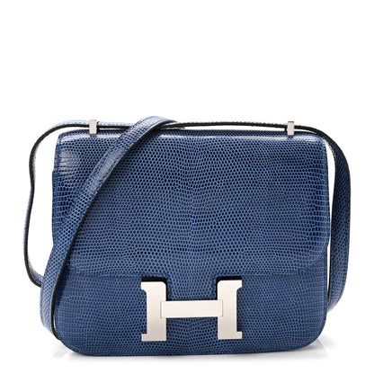 Lizard Constance 18 Bleu Saphir