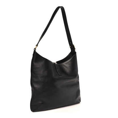 Calfskin Monogram Hobo Black