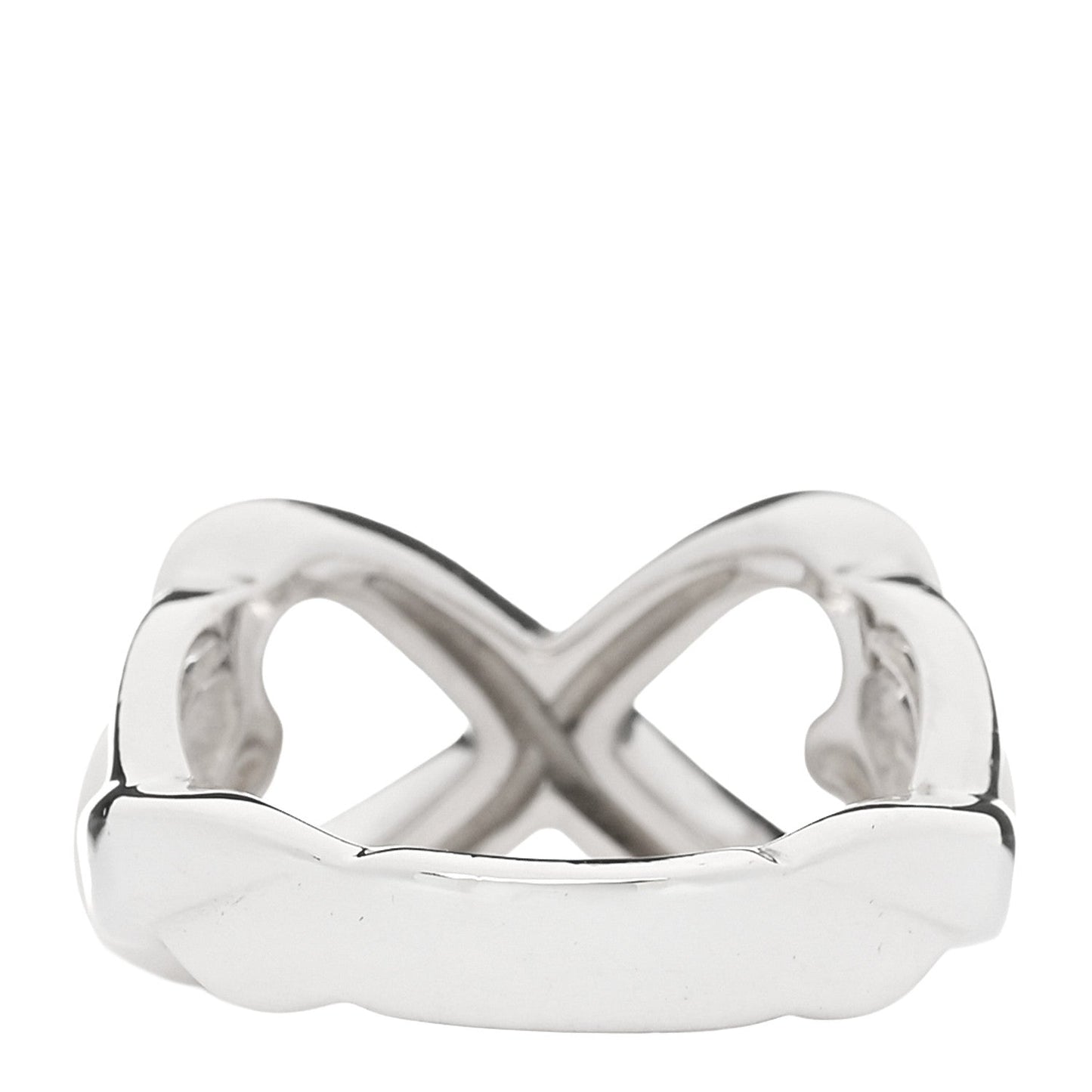 Sterling Silver Paloma Picasso Double Loving Heart Ring 49 5