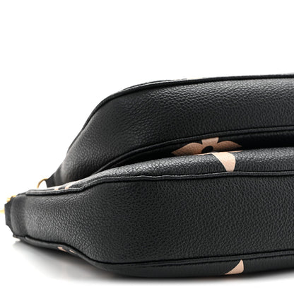 Empreinte Monogram Giant Multi Pochette Accessories Black Beige