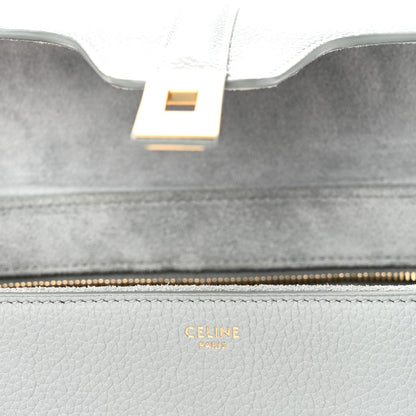 Grained Calfskin Teen Soft 16 Shoulder Bag Ice Blue
