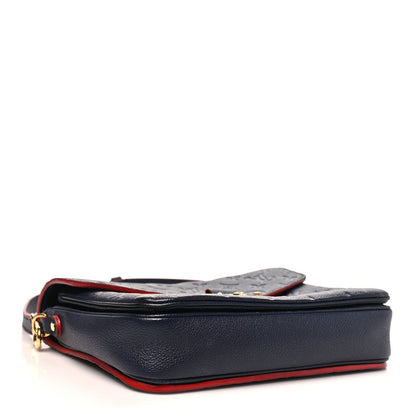 Empreinte Pochette Metis Marine Rouge