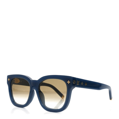 Acetate My Monogram Sunglasses Z1525E Navy Blue