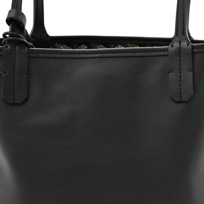 Goyardine Reversible Mini Anjou Black