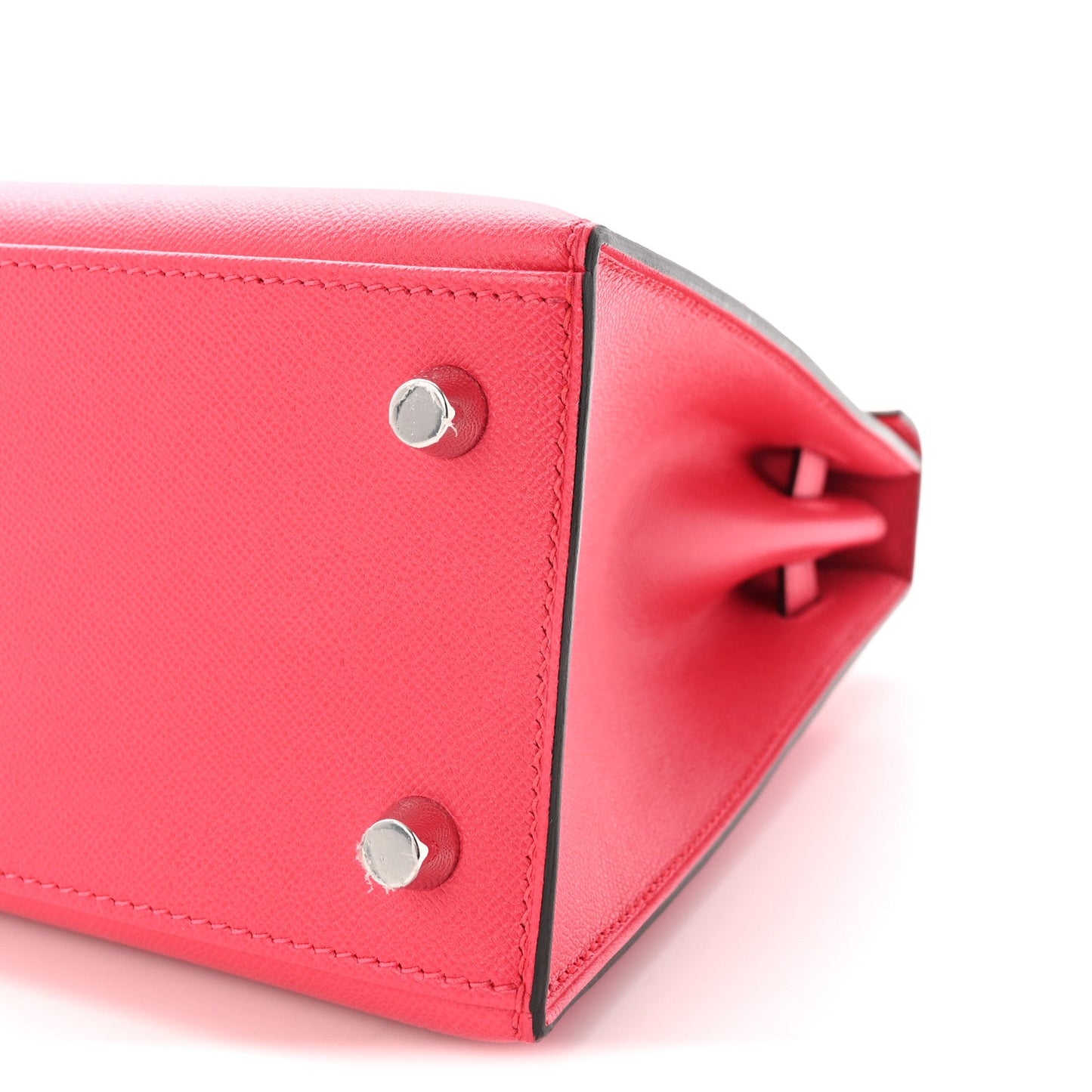 Epsom Kelly Sellier 25 Rose Mexico Rouge Grenat