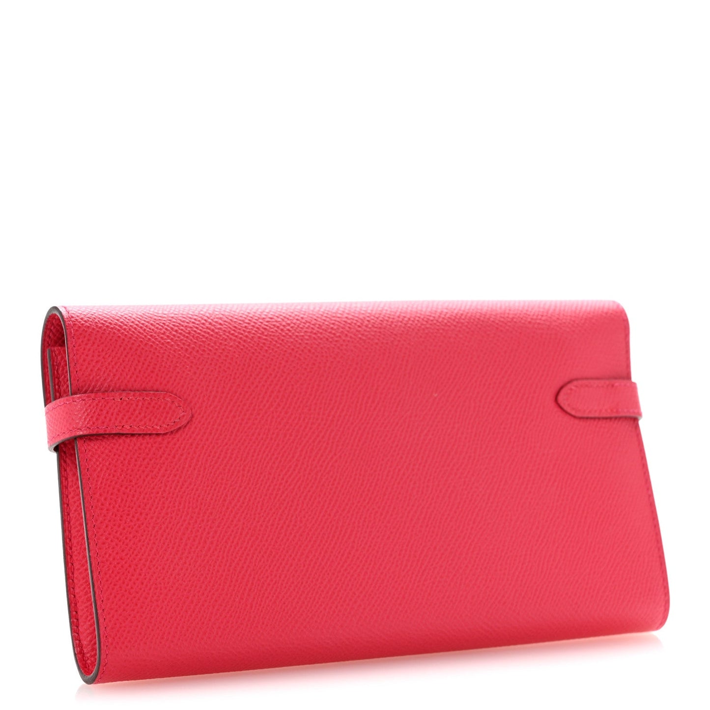 Epsom Kelly Longue Wallet Rose Extreme