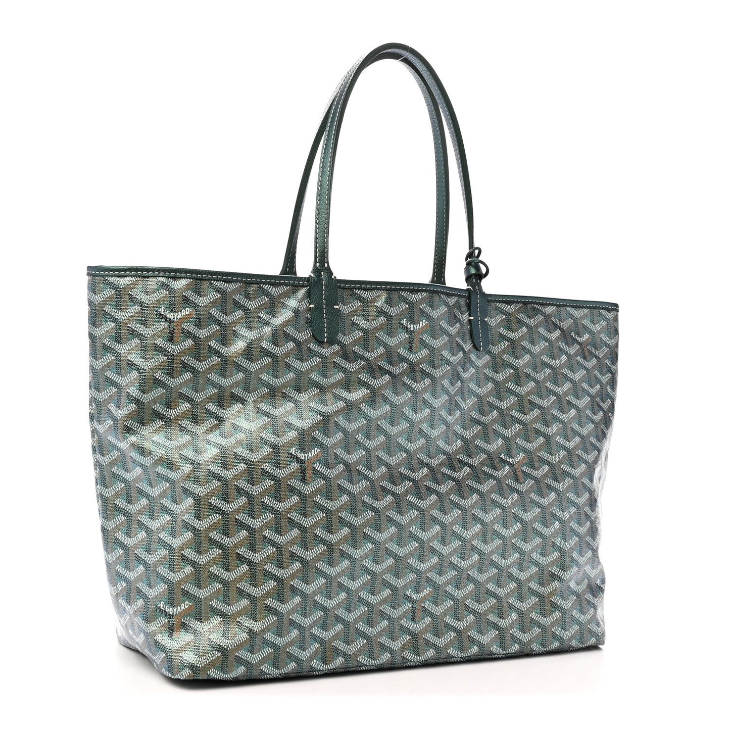 Iridescent Goyardine Saint Louis PM Pearly Green