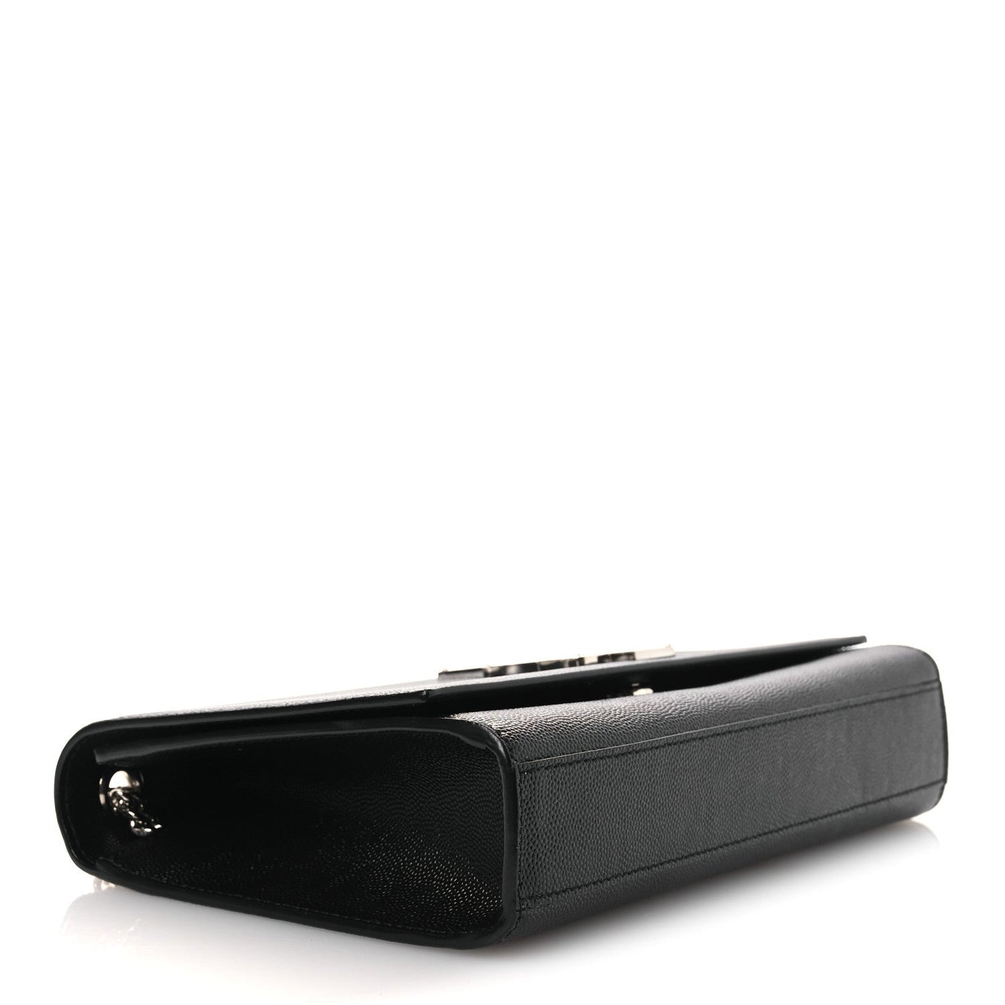 Grain De Poudre Medium Classic Monogram Kate Satchel Black
