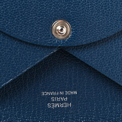 Chevre Chamkila Calvi Card Case Deep Bleu