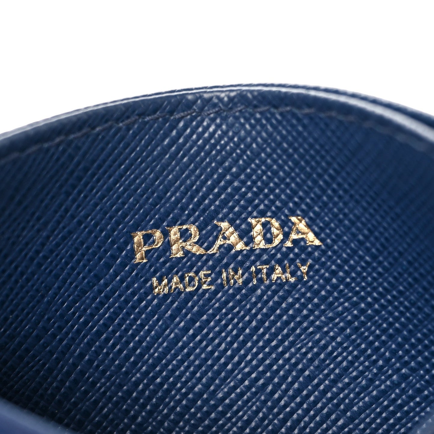 Saffiano Card Case Bleuette