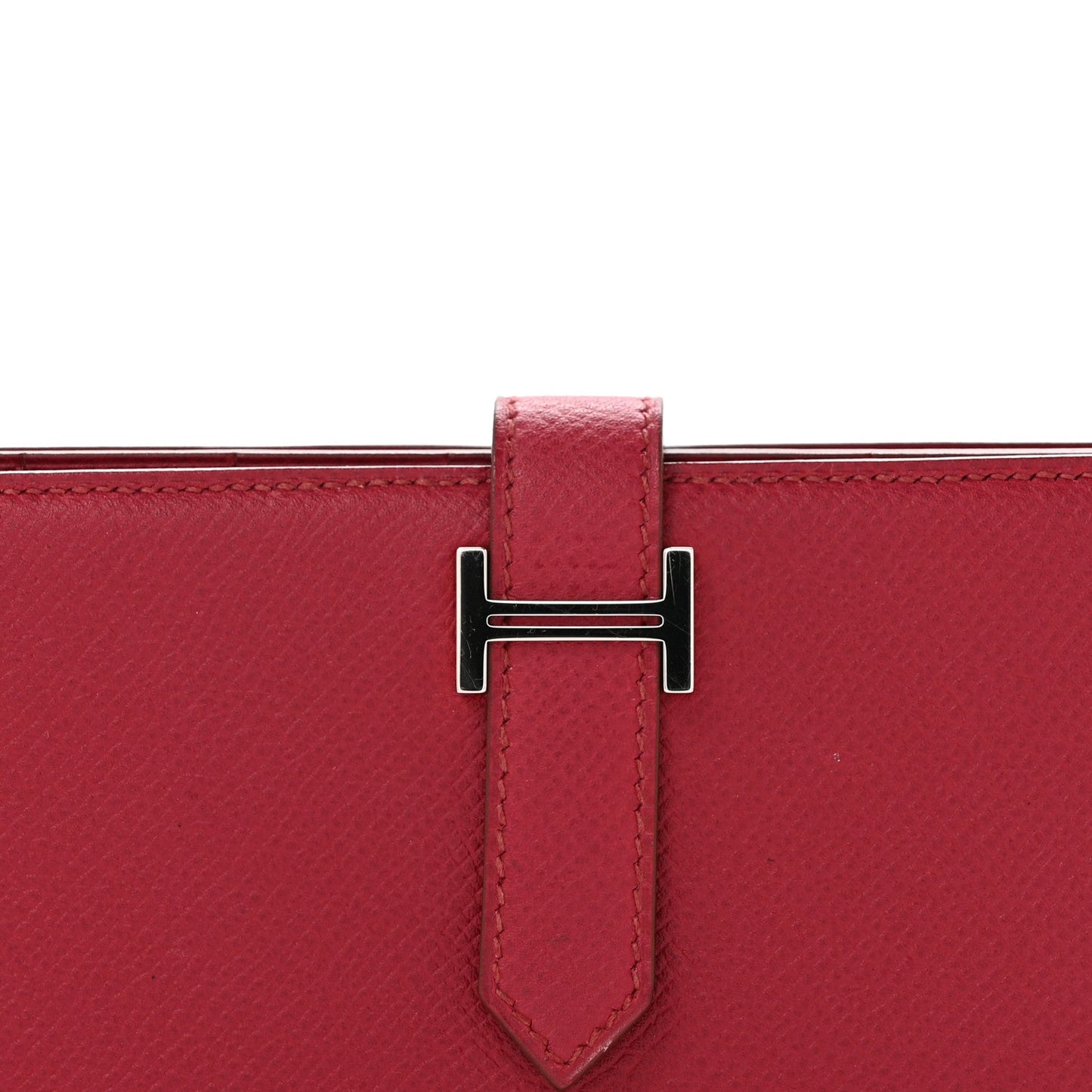 Epsom Bearn Gusset Wallet Rouge Garance