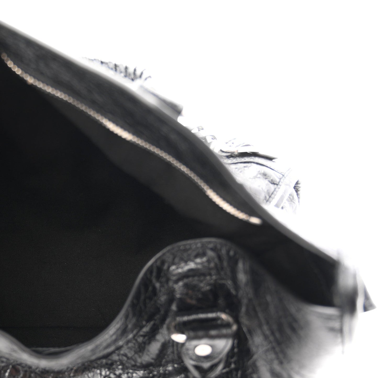 Agneau Arena Silver Hardware Medium Le City Black