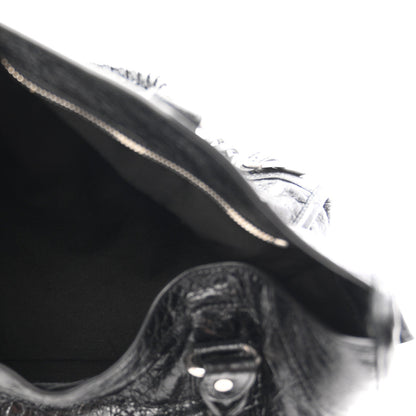 Agneau Arena Silver Hardware Medium Le City Black