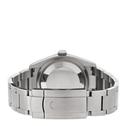 Stainless Steel 36mm Oyster Perpetual Watch Med Blue 126000