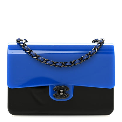 Plexiglass Plexi Coco Bag Black Blue