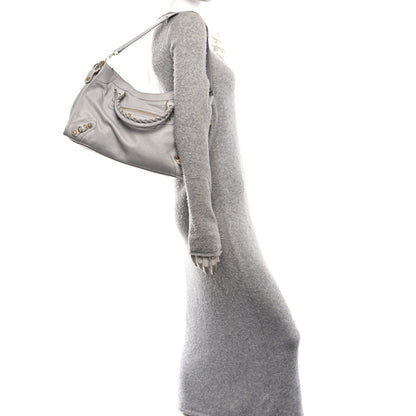 Chevre Giant 12 Gold Hardware City Gris Glace