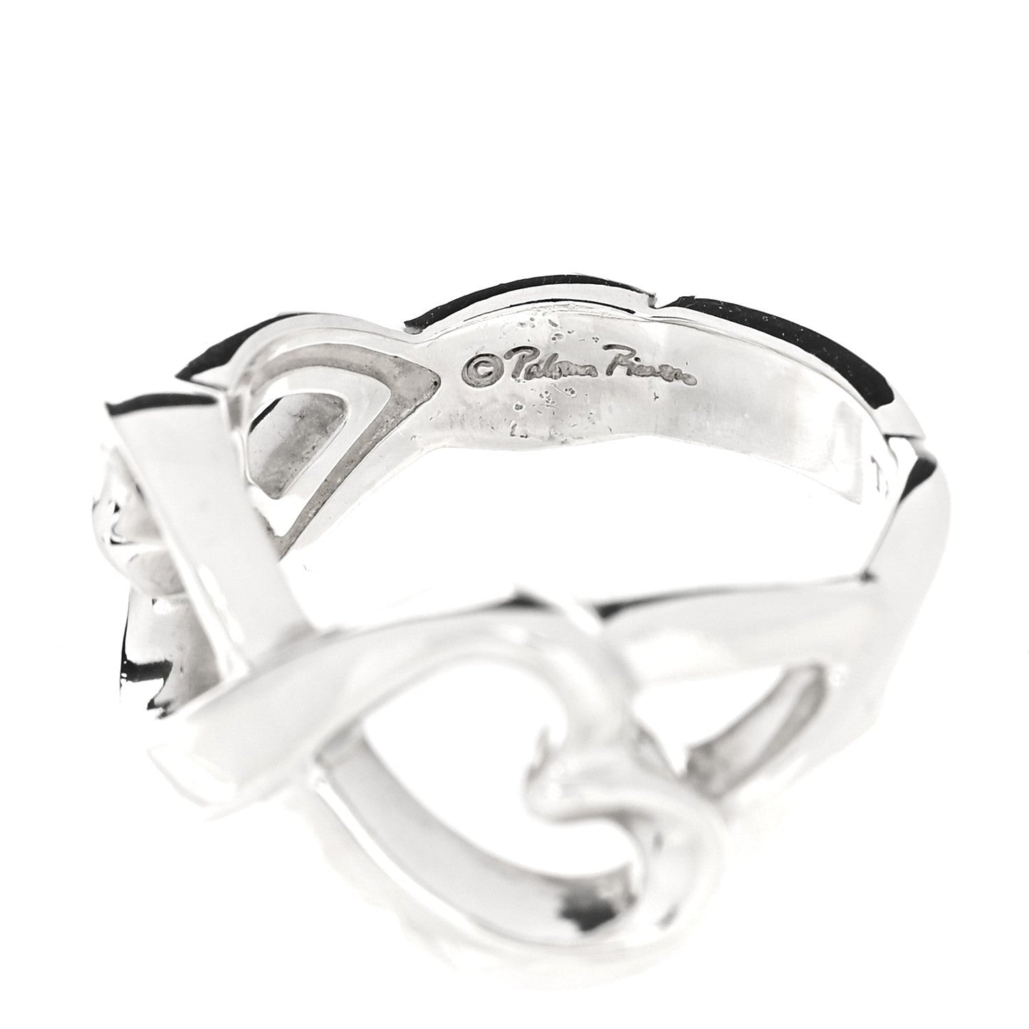 Sterling Silver Paloma Picasso Double Loving Heart Ring 49 5