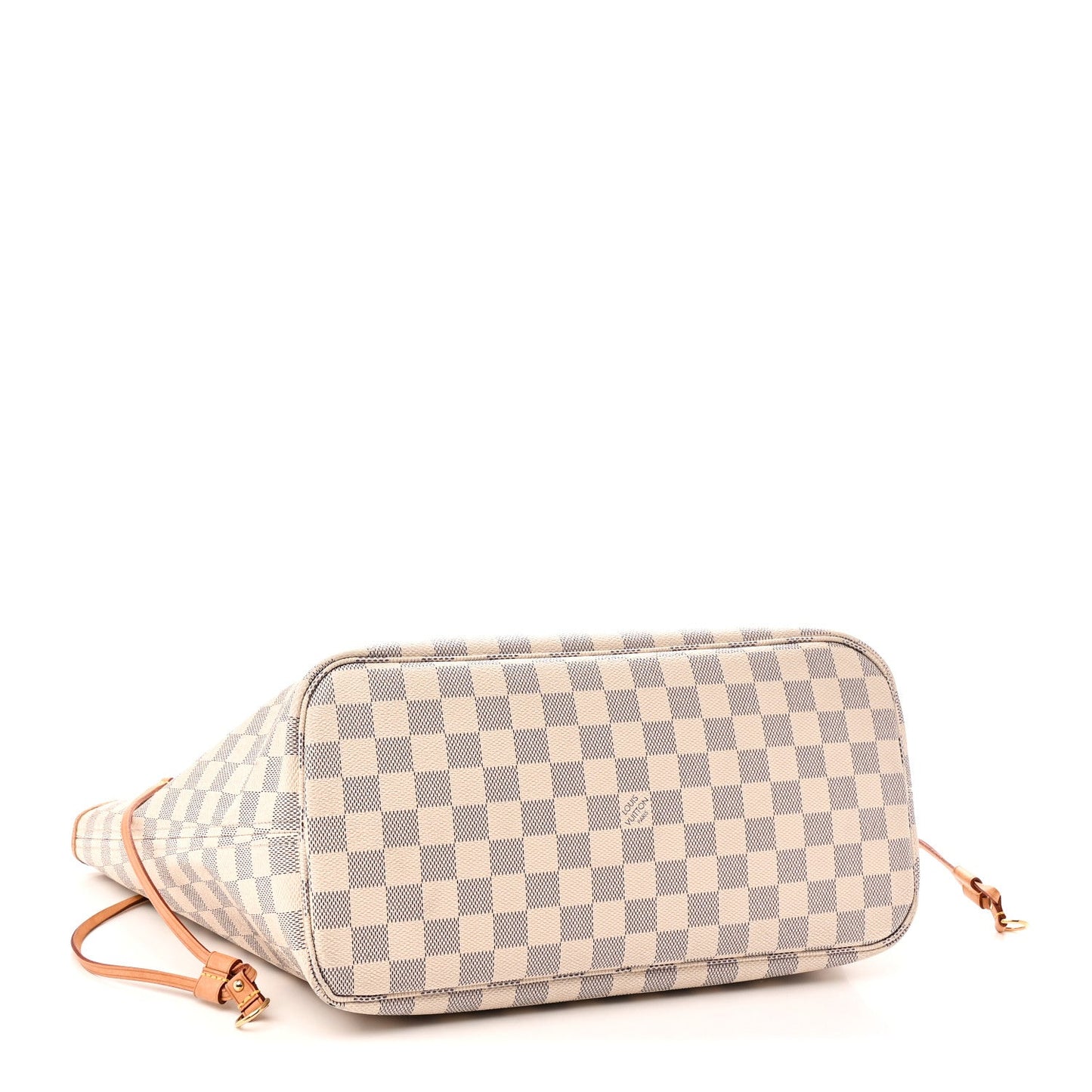 Damier Azur Neo Neverfull MM Rose Ballerine