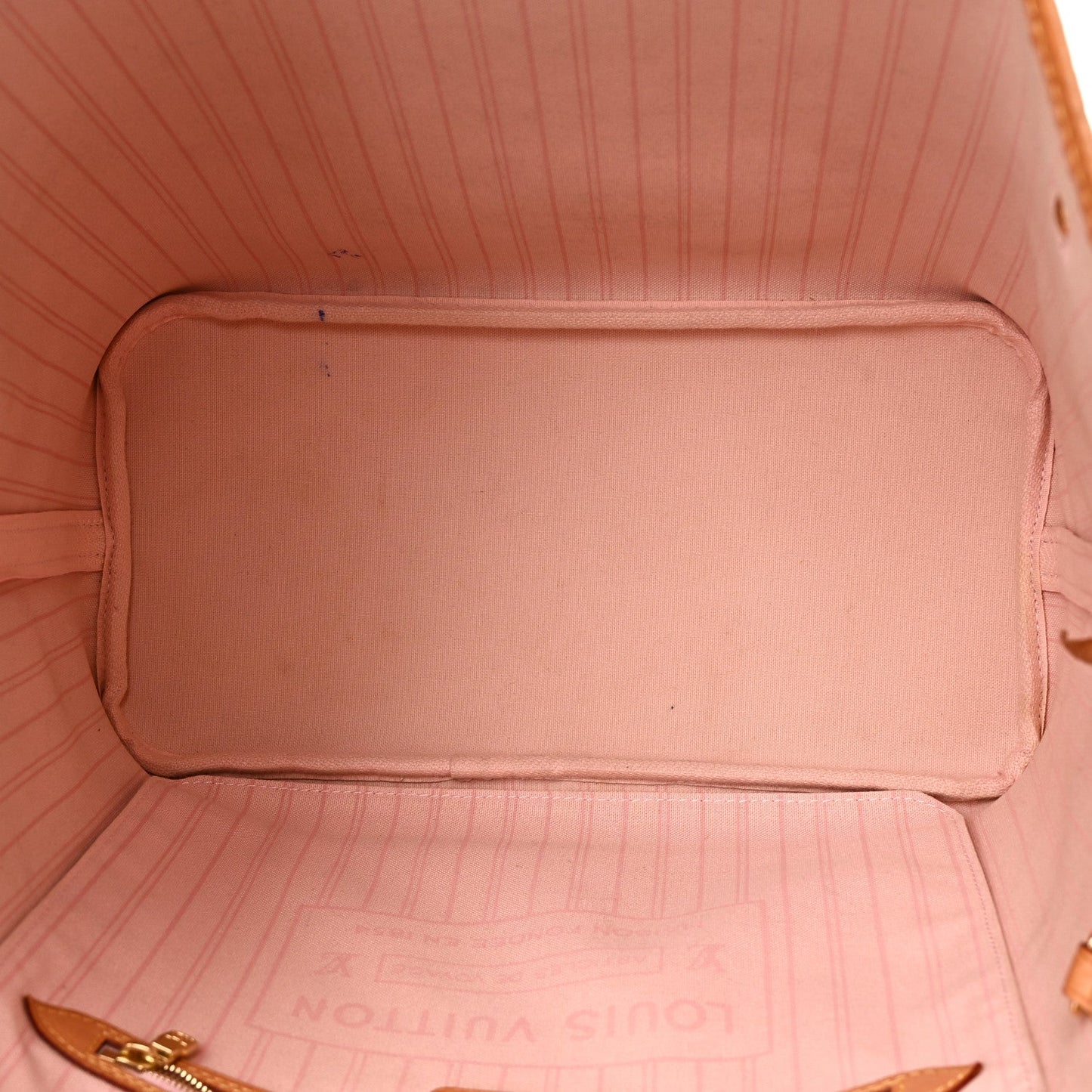 Damier Azur Neo Neverfull MM Rose Ballerine
