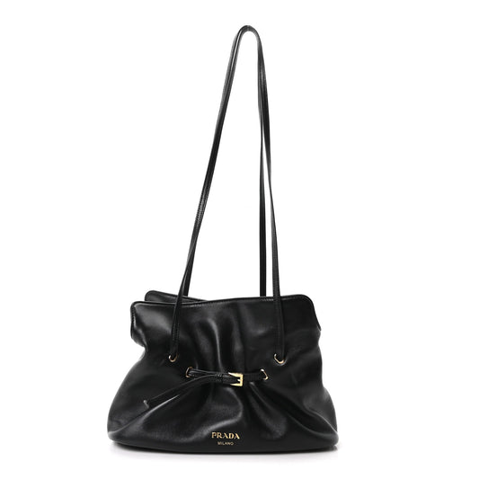 Nappa Small Dada Shoulder Bag Black