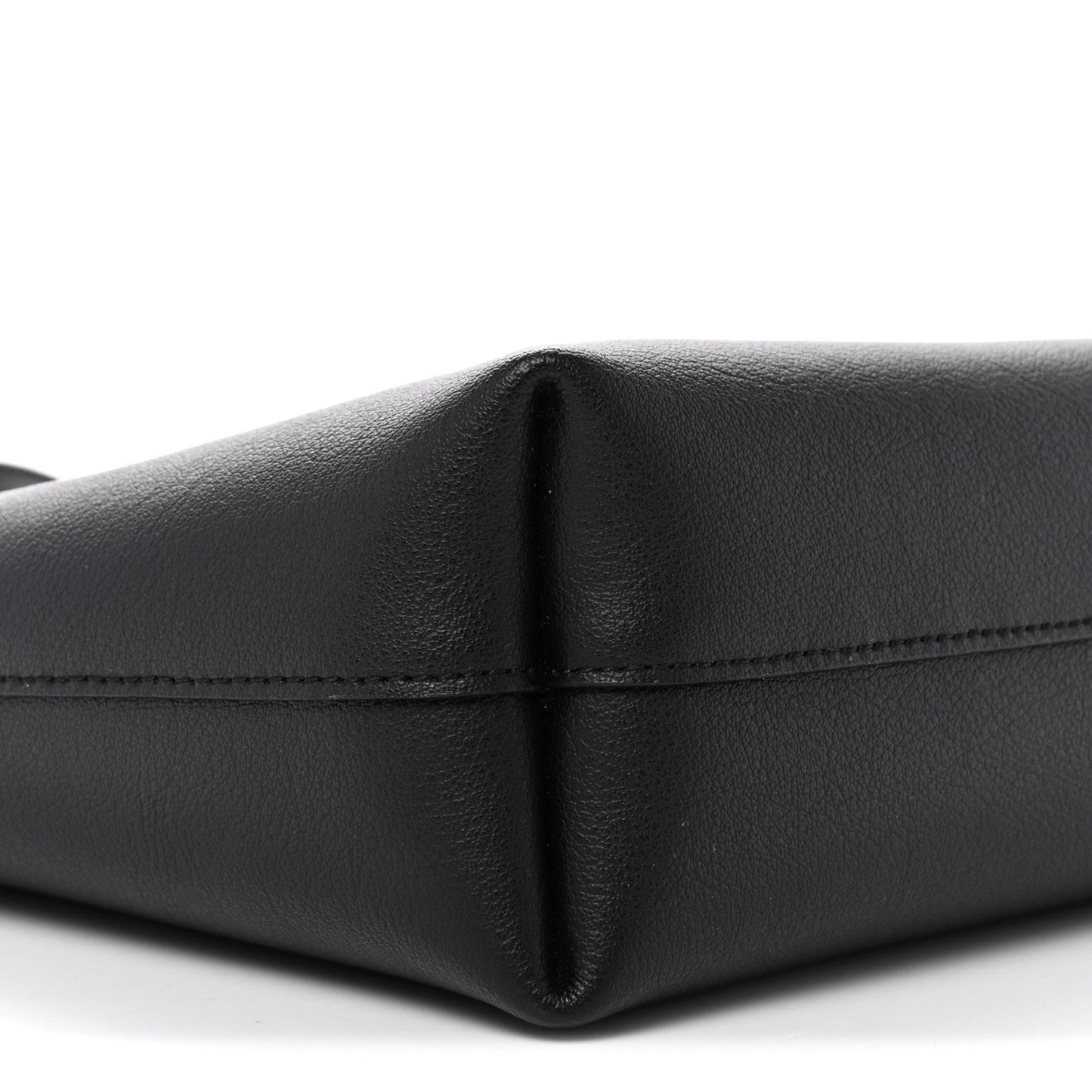 Calfskin Toy Shopping Tote Black