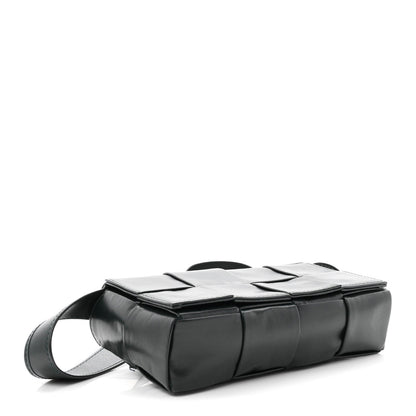 Paper Calfskin Intreccio Cassette Belt Bag Camping