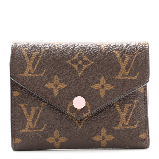 Monogram Victorine Wallet Rose Ballerine