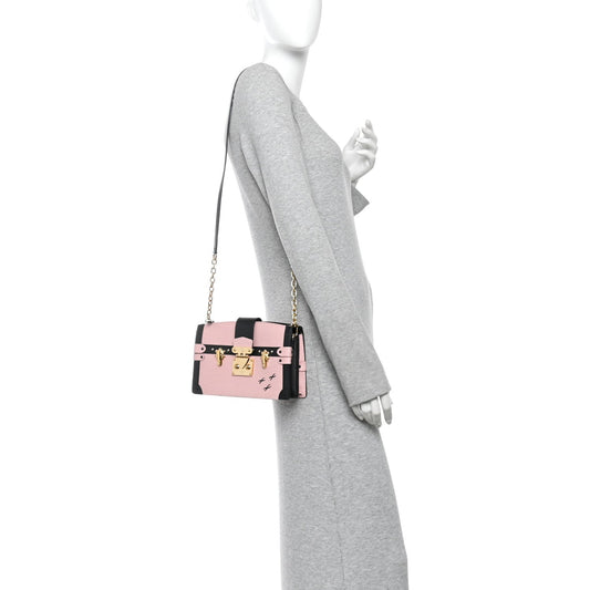 Epi Trunk Clutch Rose Ballerine