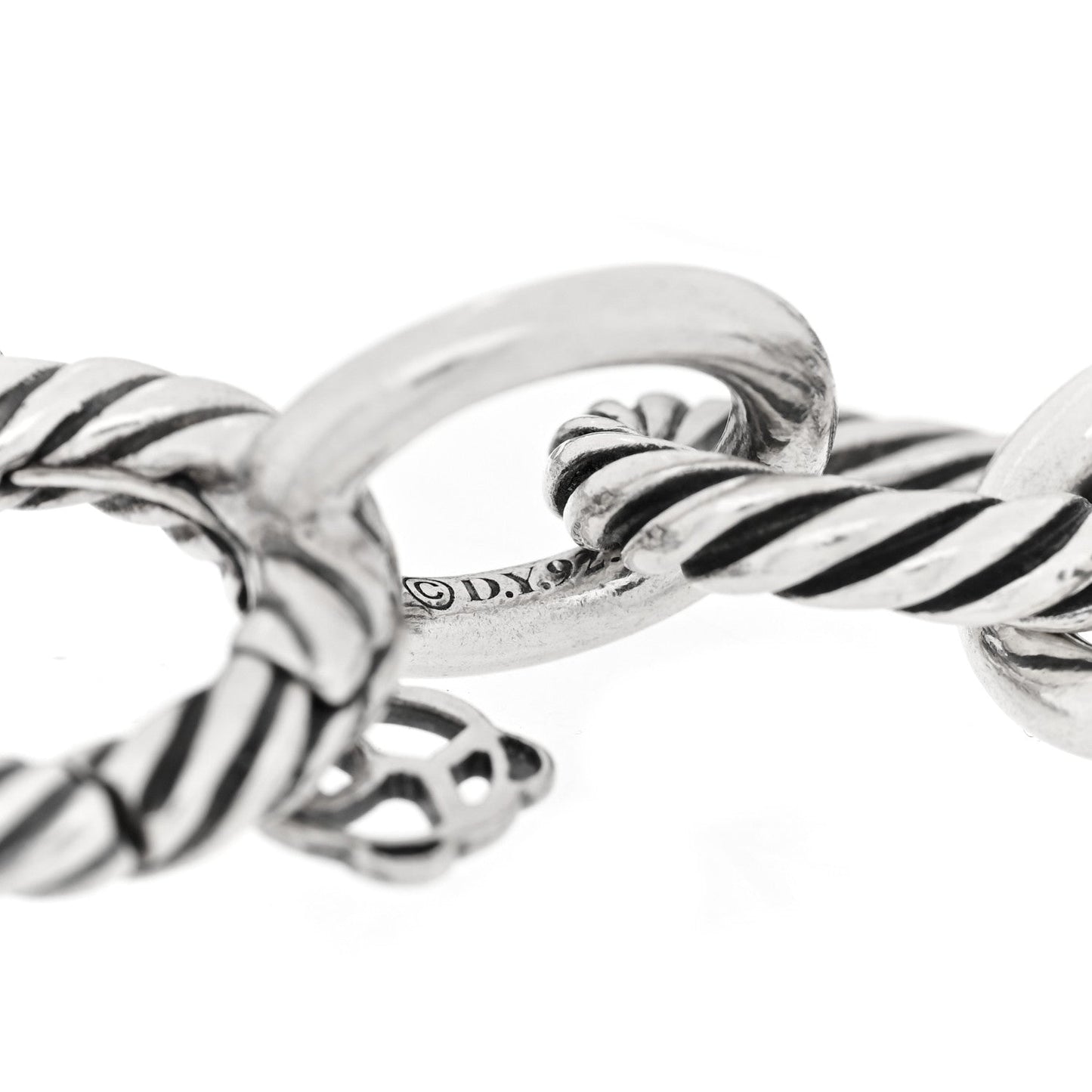 Sterling Silver 12mm Large Oval Link Bracelet
