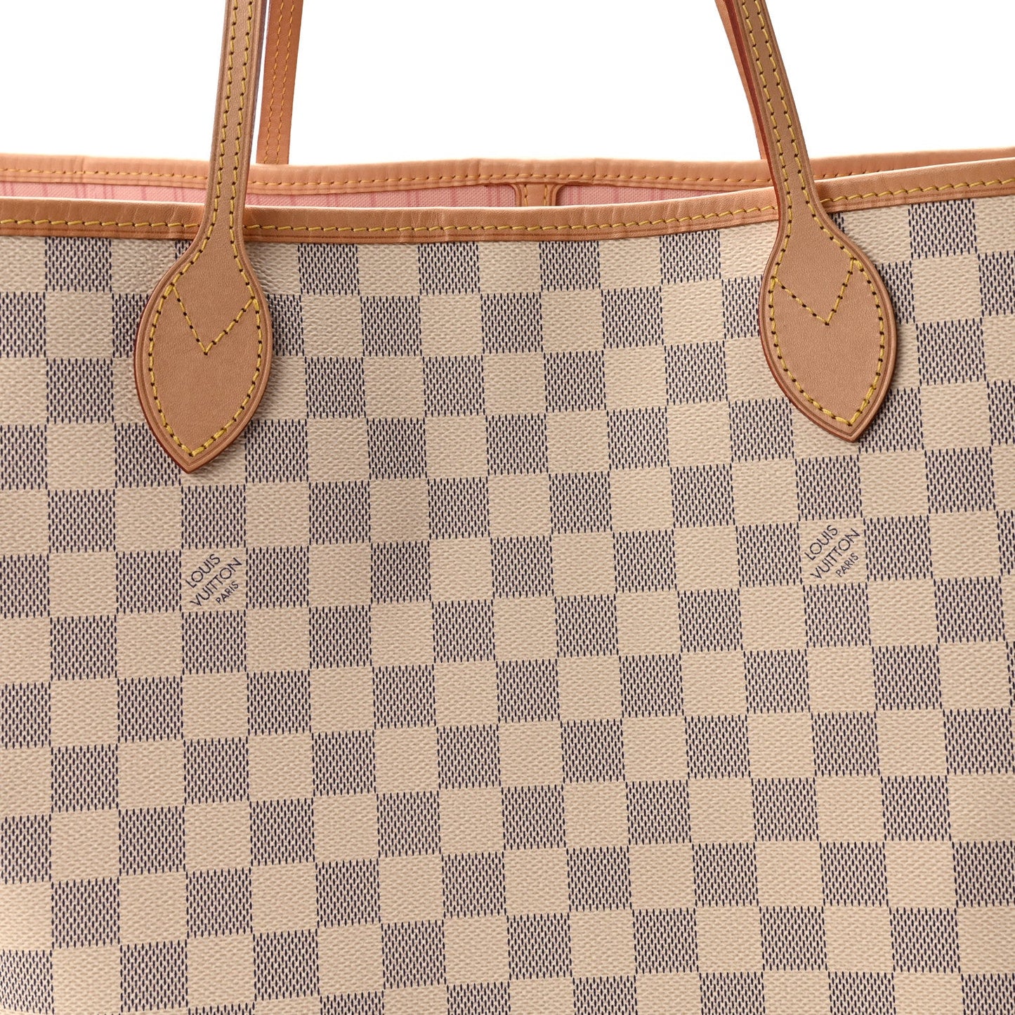 Damier Azur Neo Neverfull GM Rose Ballerine