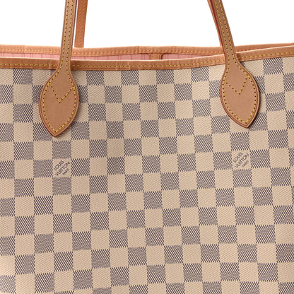 Damier Azur Neo Neverfull GM Rose Ballerine