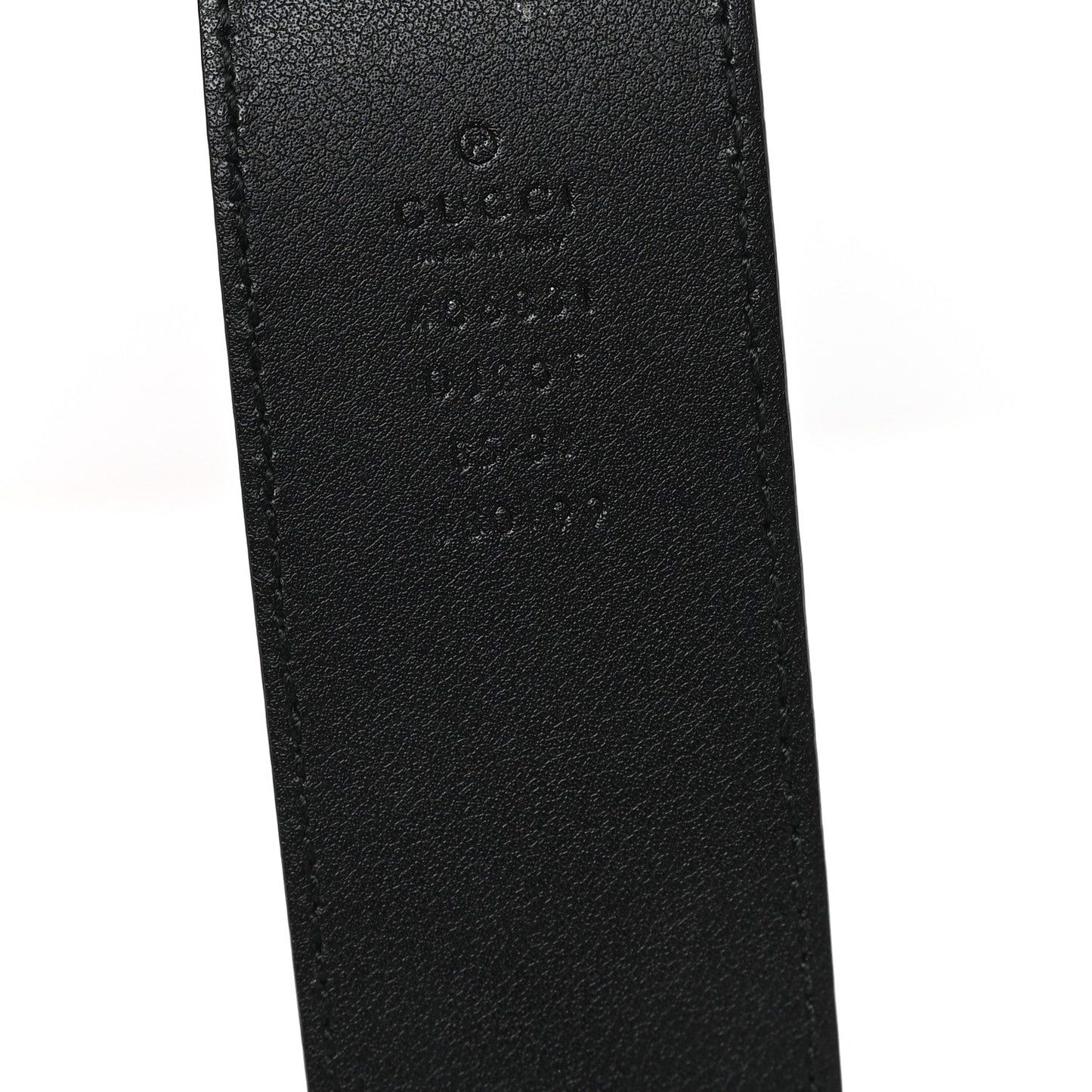 Calfskin Double G 40mm Belt 85 34 Black