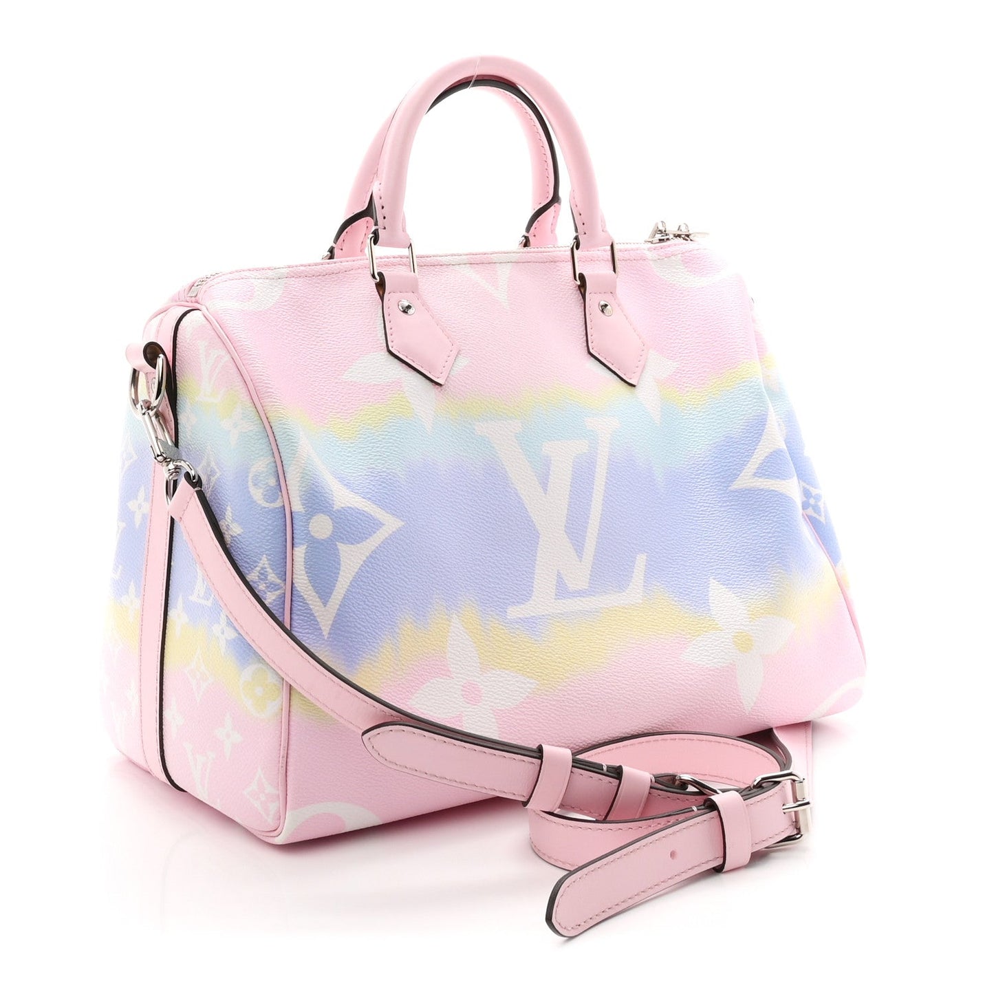 Monogram Escale Speedy Bandouliere 30 Pastel