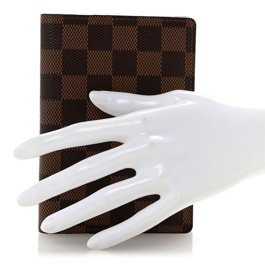 Damier Ebene Small Ring Agenda Cover