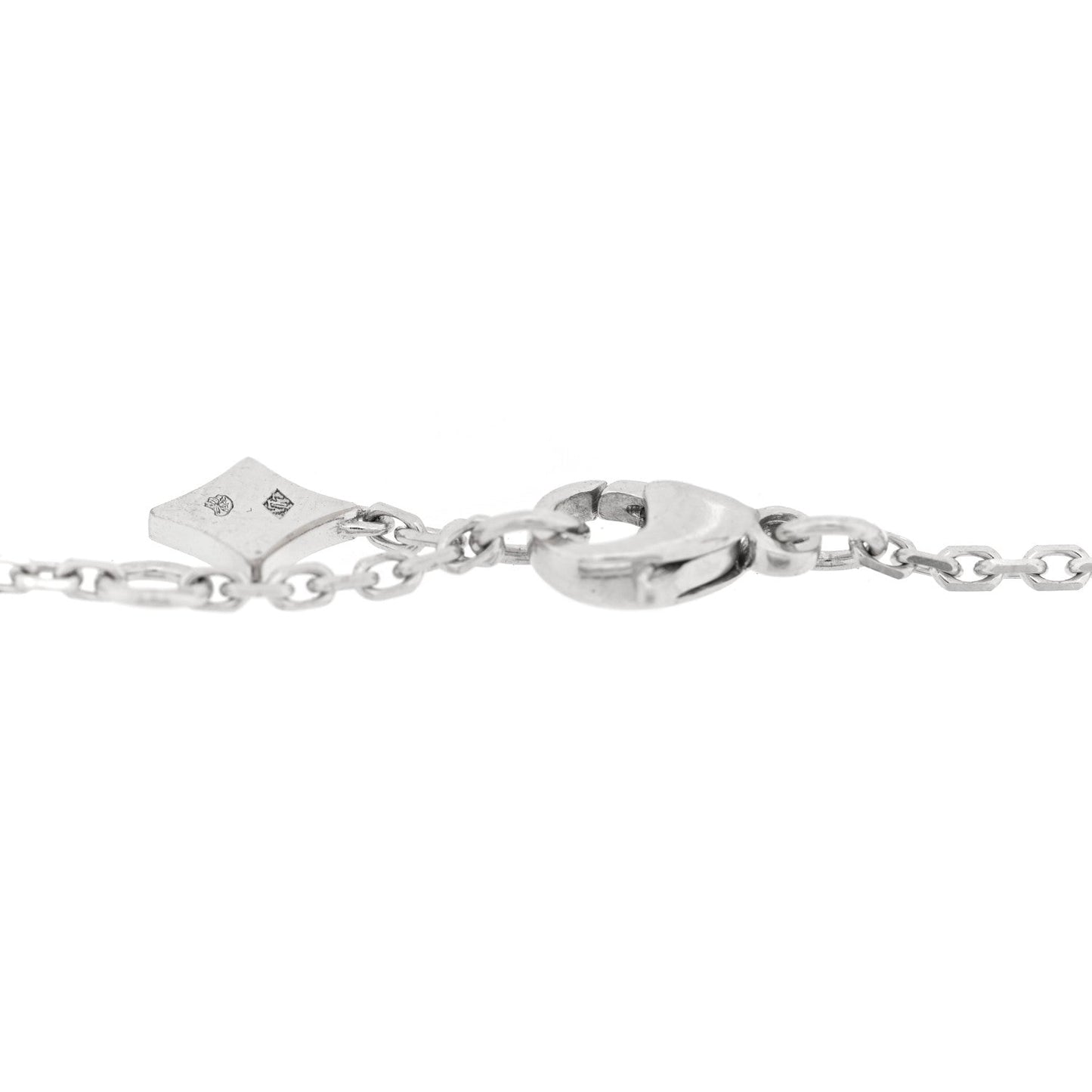 18K White Gold Diamond Star Blossom Bracelet