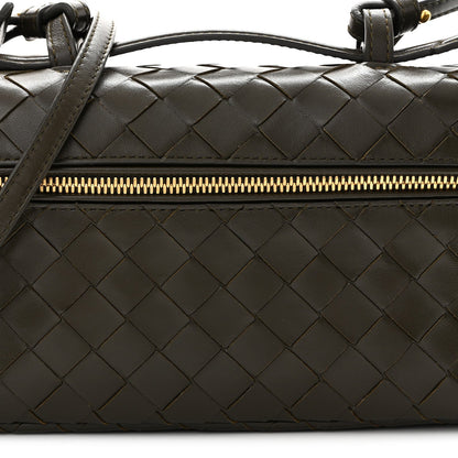 Calfskin Intrecciato Bang Bang Vanity Case Kaki