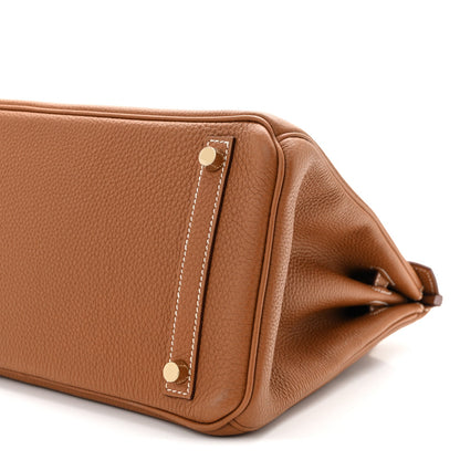 Togo Birkin 30 Gold