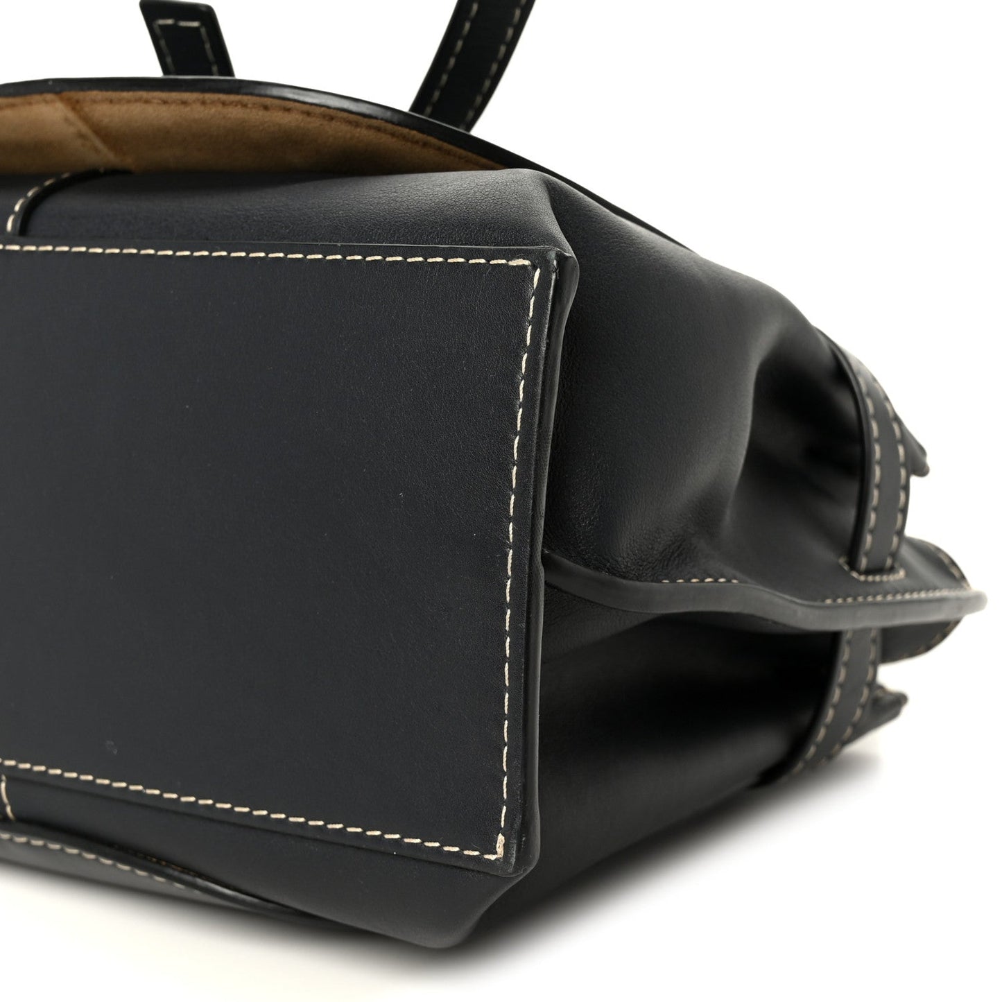 Calfskin Small Gate Tote Midnight Blue